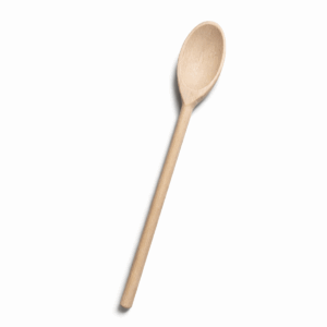Colher de Madeira para Cozinha – Colher de Pau Resistente e Durável